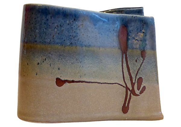 Signed Handmade Ceramic Vase