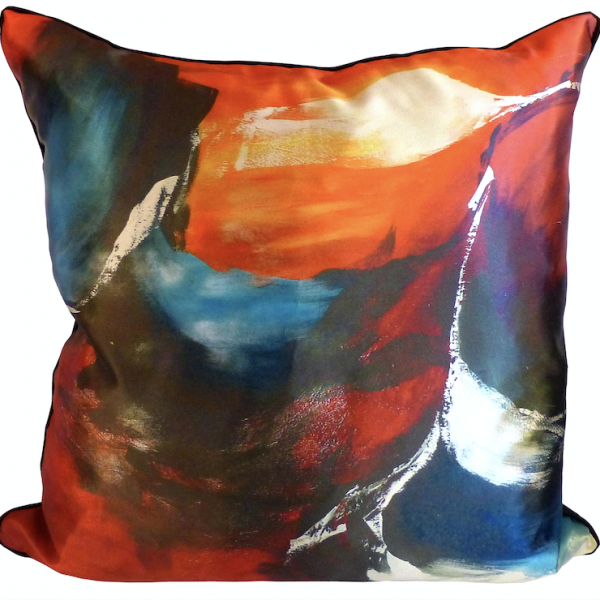 Psychedelic Colored Pillows two