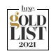 luxe gold list 2021 badge