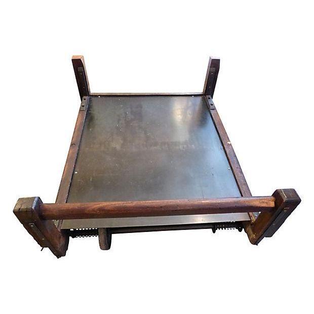 Large Industrial Cart Coffee Table