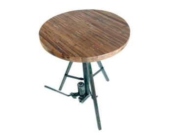 Custom Hydraulic Jack Adjustable Table