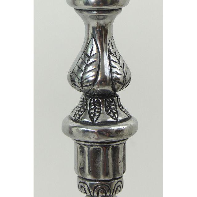 Cast Nickel Table Lamp