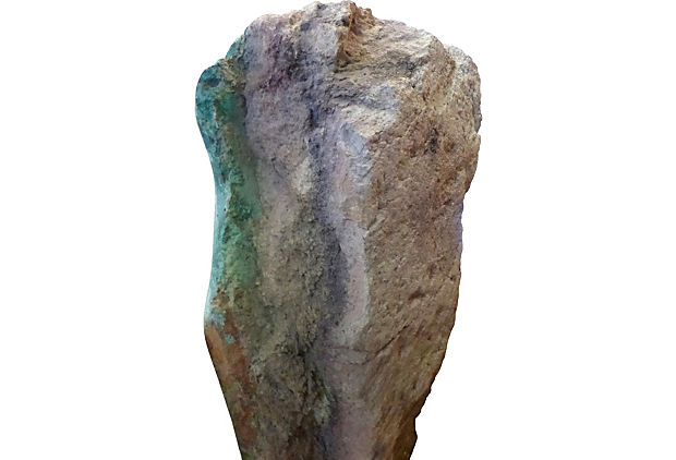 Large Mounted Stone w/ Malachite