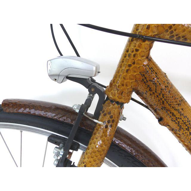 Custom Python Skin Wrapped Bicycle by Luca Porcelli