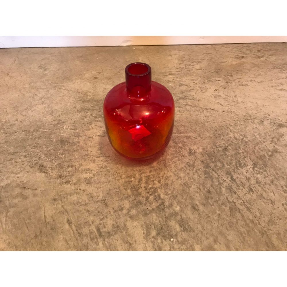 Handblown Blenko Art Glass Bud Vase / Vessel